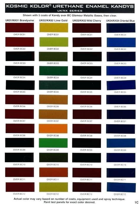 house of kolor black cherry metallic|house of kolor color chart.